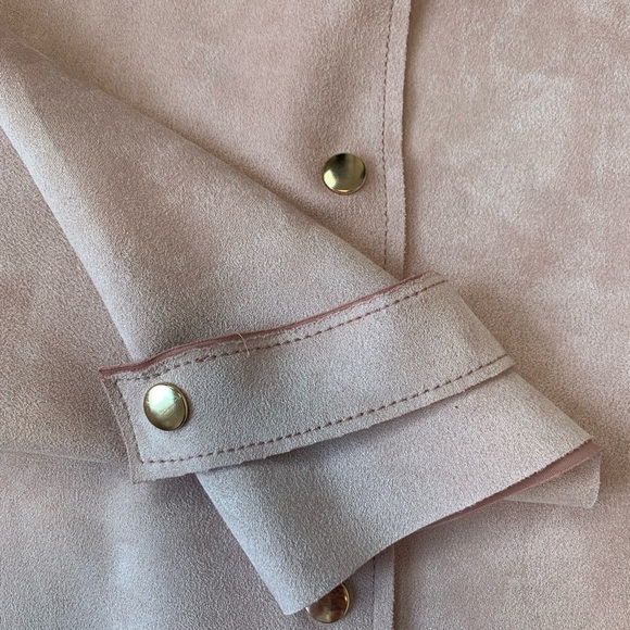 Jackie O. Blush Pink Zara Midi Coat - Picture 12 of 13